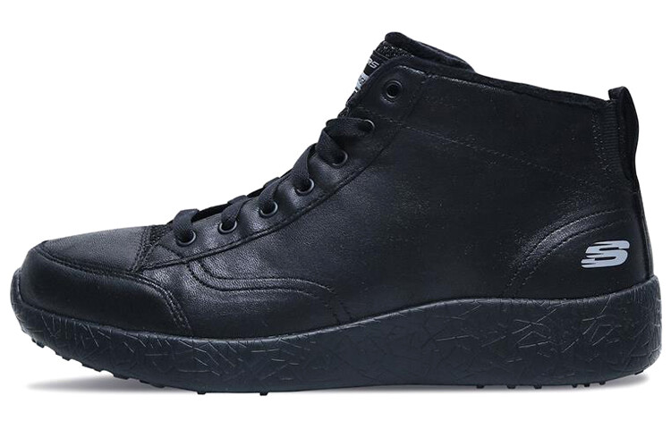 

Кроссовки мужские среднего размера черные Skechers