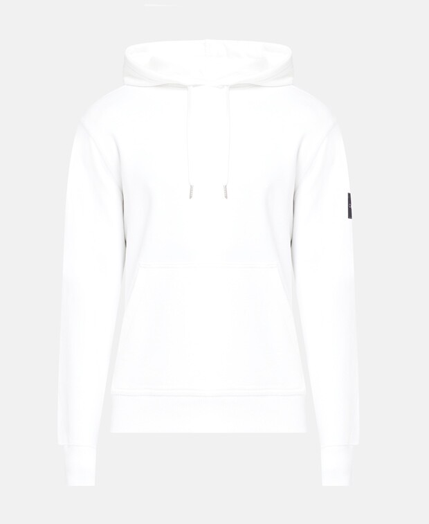 

Худи с капюшоном Calvin Klein Jeans, белый