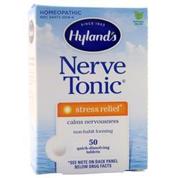 цена Hyland's Naturals Тонизирующее средство для нервов 50 таблеток