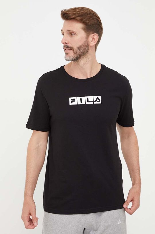

Футболка из хлопка Fila, черный