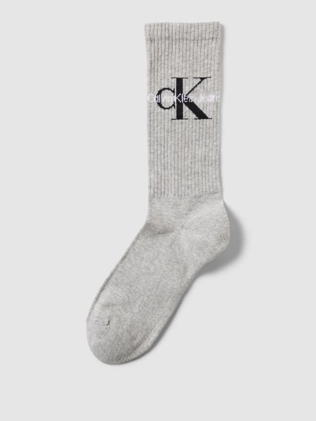 

Носки с этикеткой Calvin Klein Jeans, серый