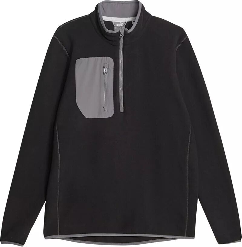 

Мужской флисовый пуловер Puma на молнии 1/4