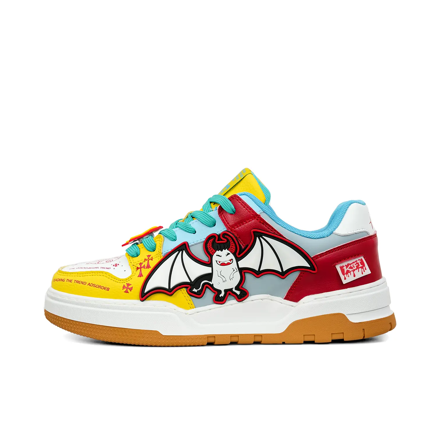 

Кроссовки Foot King/KFT Skateboarding Shoes Unisex Low-top, оранжевый