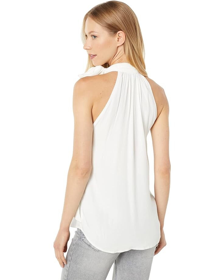 

Топ Bardot Tie Neck Top, слоновая кость