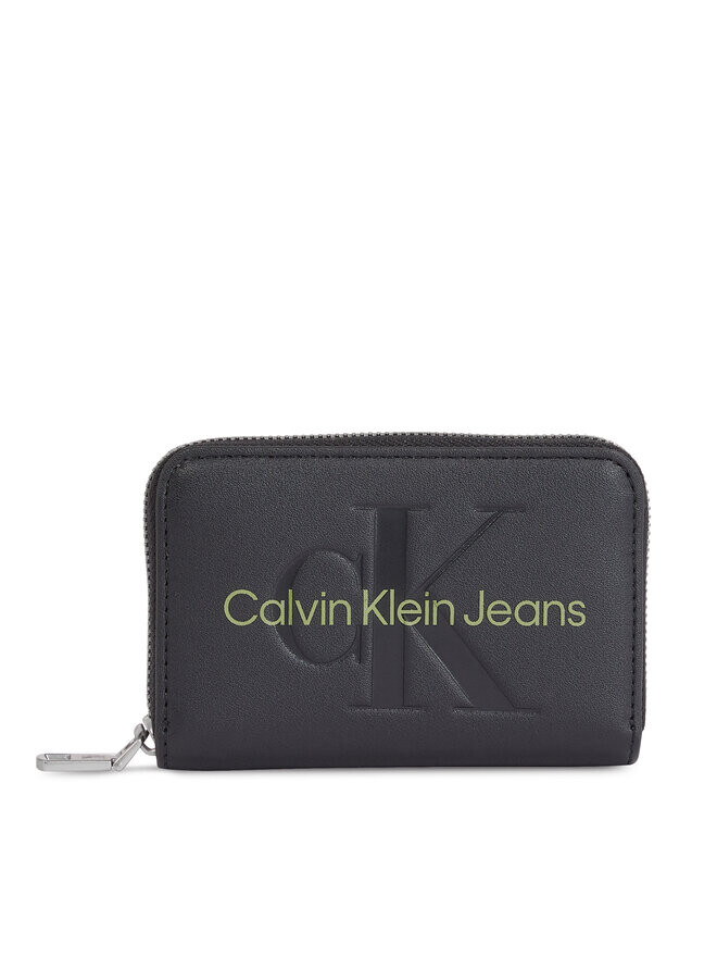 

Кошелек Sculpted Med Zip Around Mono Calvin Klein, черный