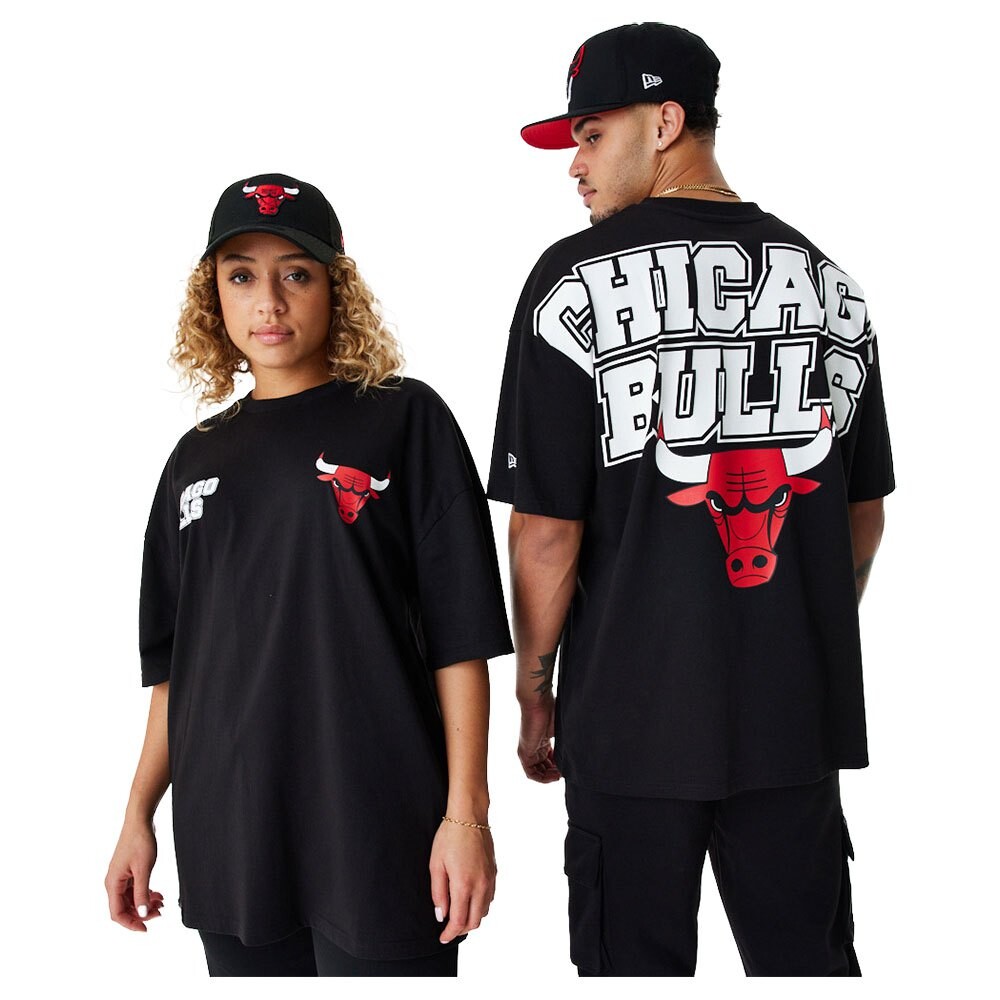 

Футболка New Era Chicago Bulls NBA Large Graphic Bp, черный