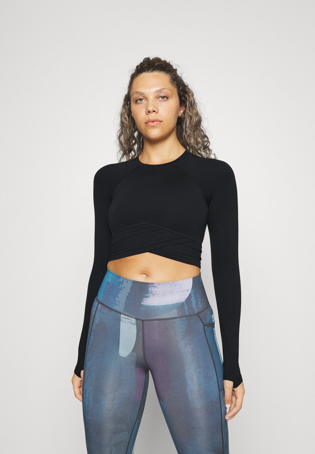 

Рубашка с длинным рукавом Sweaty Betty, черный