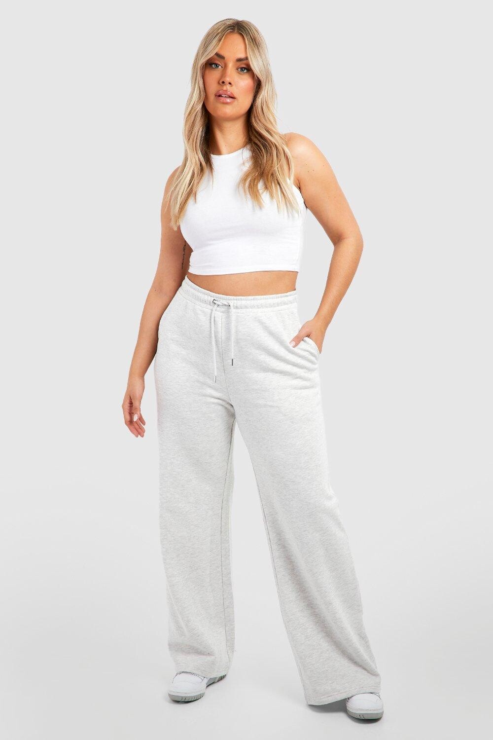 

широкие джоггеры Boohoo, серый