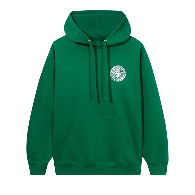 

Худи Anti Social Social Club Level 8 'Green', зеленый