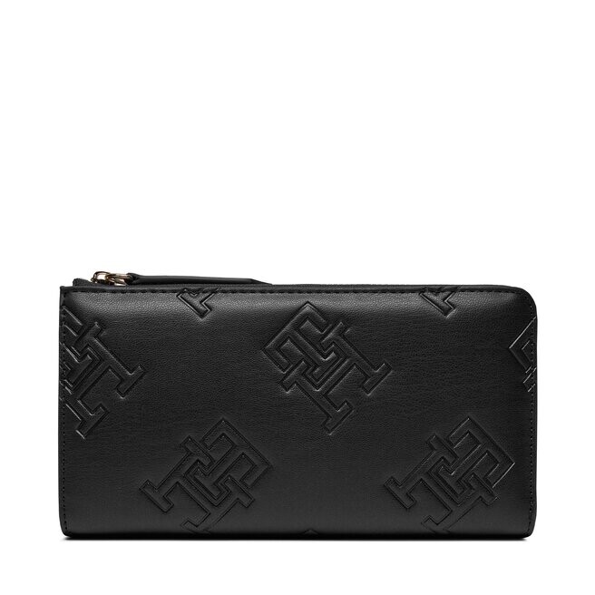 

Кошелек Tommy Hilfiger ThRefined Large, черный