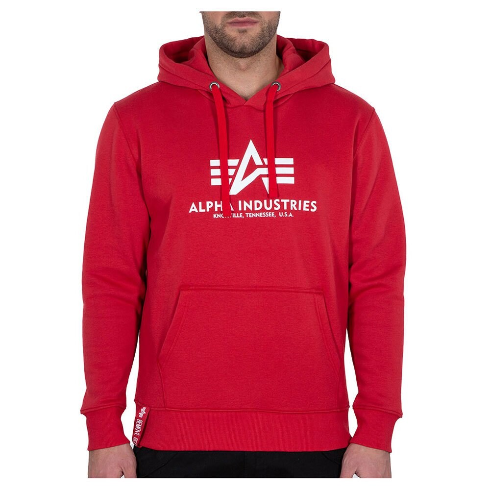 

Худи Alpha Industries Basic, красный