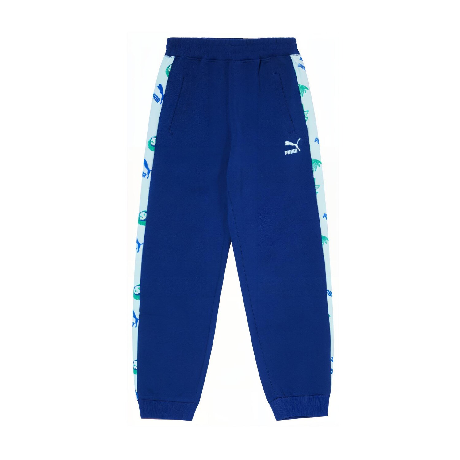 

Детские трикотажные спортивные штаны Puma, синий