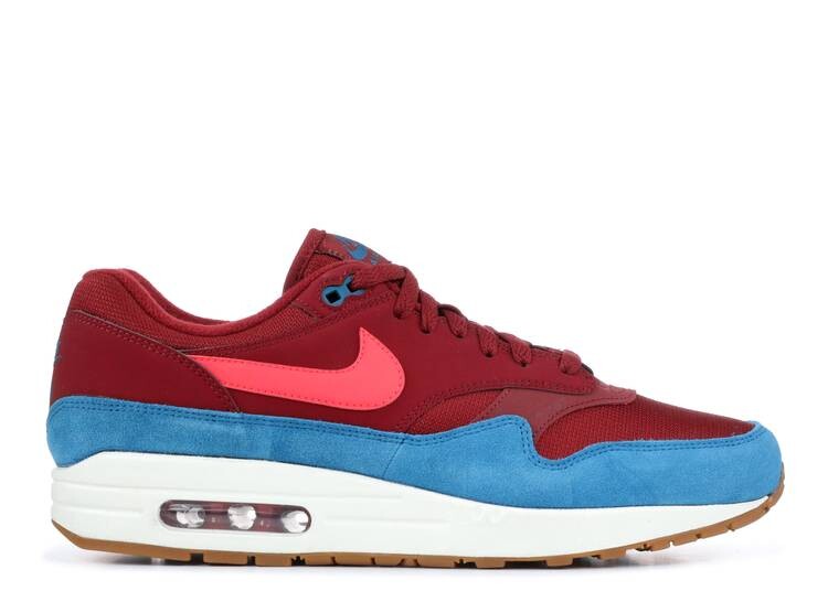 Кроссовки Nike AIR MAX 1 'BURGUNDY TEAL', бордовый