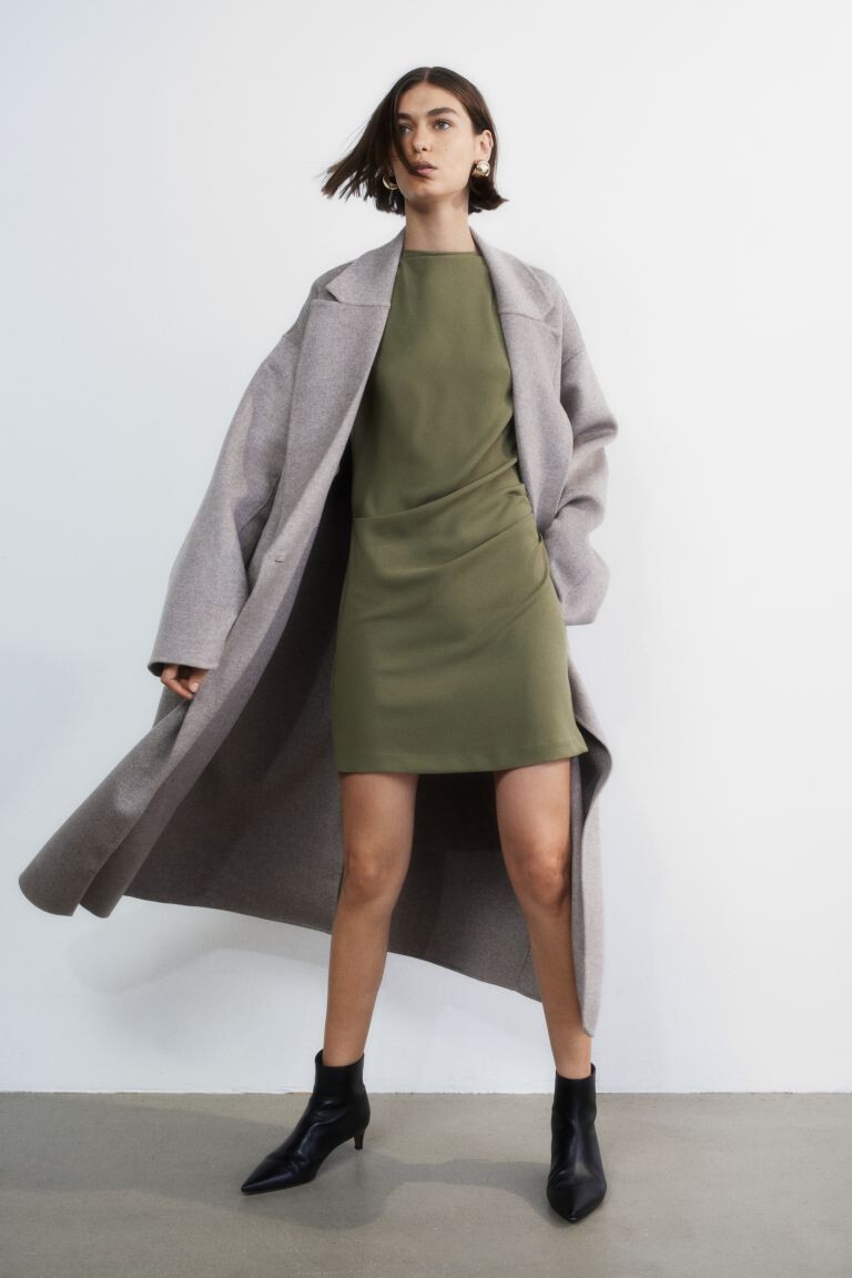 

Драпированное платье H&M