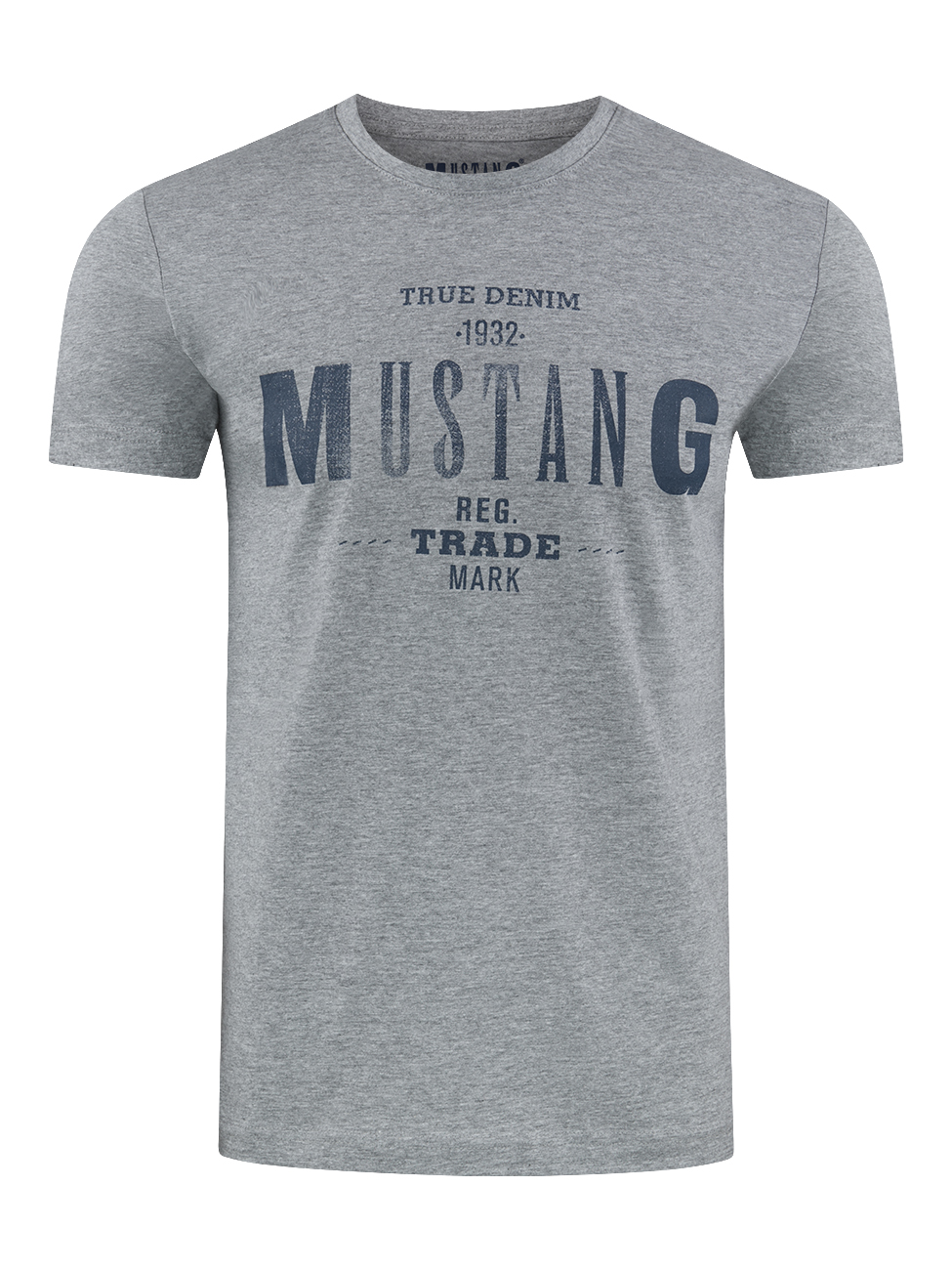Футболка Mustang Print Tee Mustang, серый