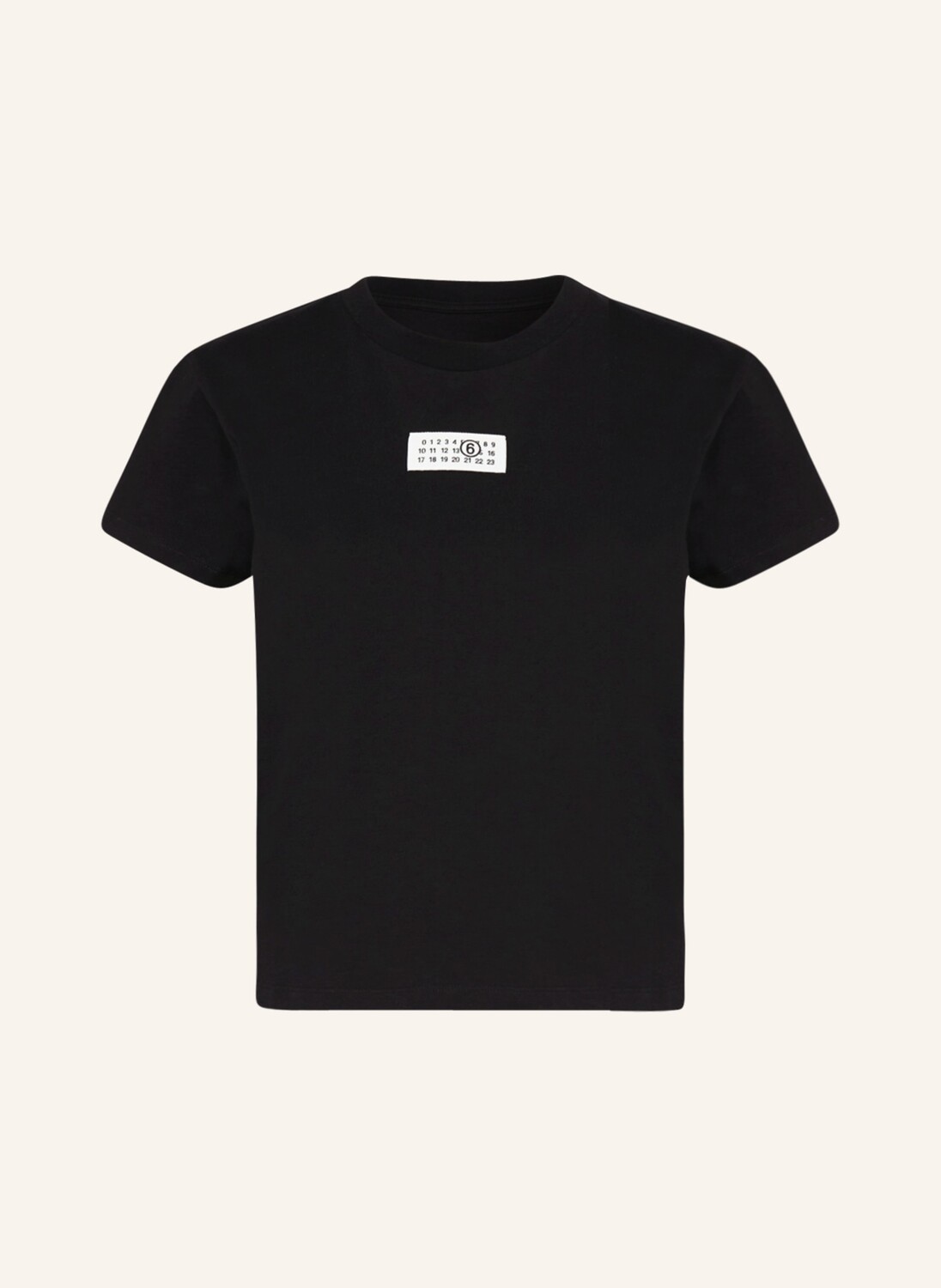 

Футболка MM6 Maison Margiela, черный
