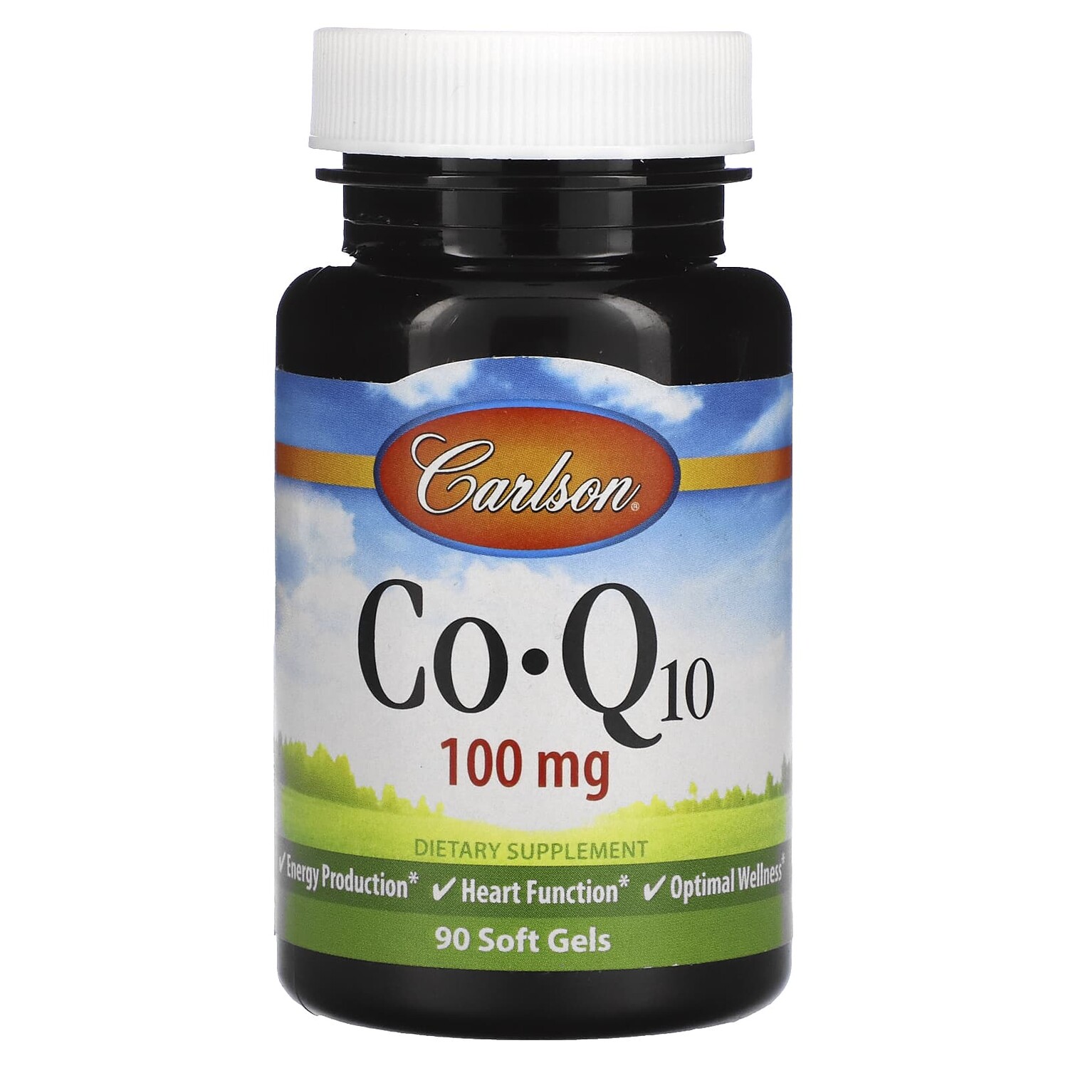 

Коэнзим Q10, 100 мг, 90 капсул, Carlson