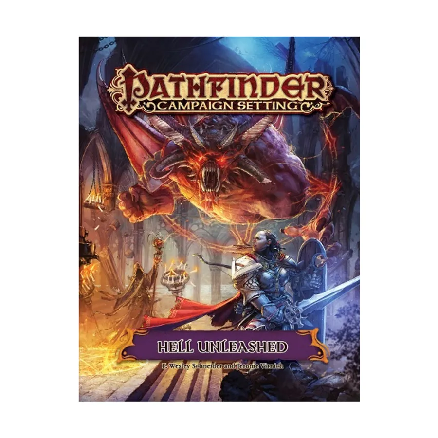 

Hell Unleashed, Pathfinder Roleplaying Game (1st Edition) - Campaign Setting - World Books, мягкая обложка