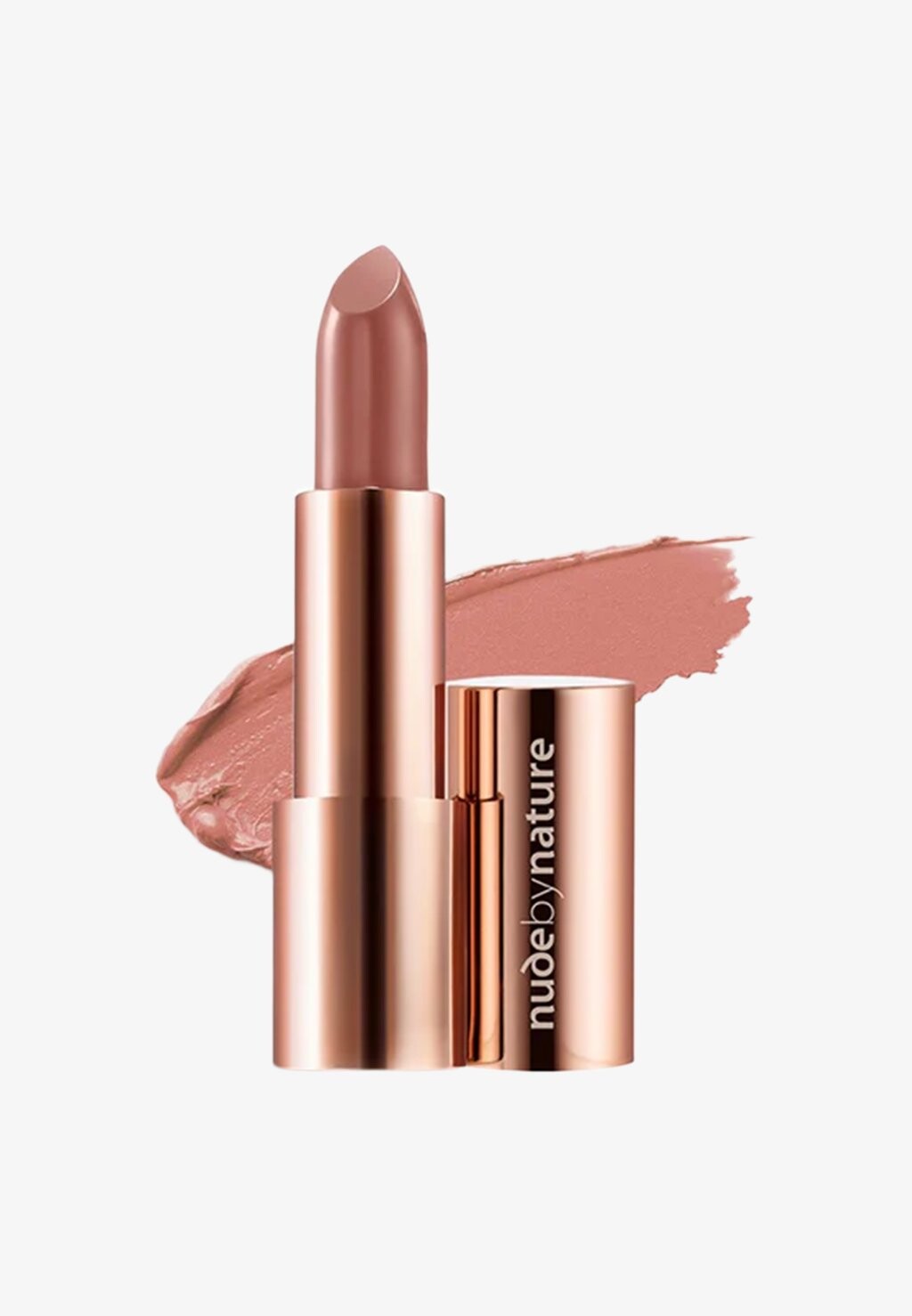 Губная помада NUDE BY NATURE MOISTURE SHINE LIPSTICK, цвет nude