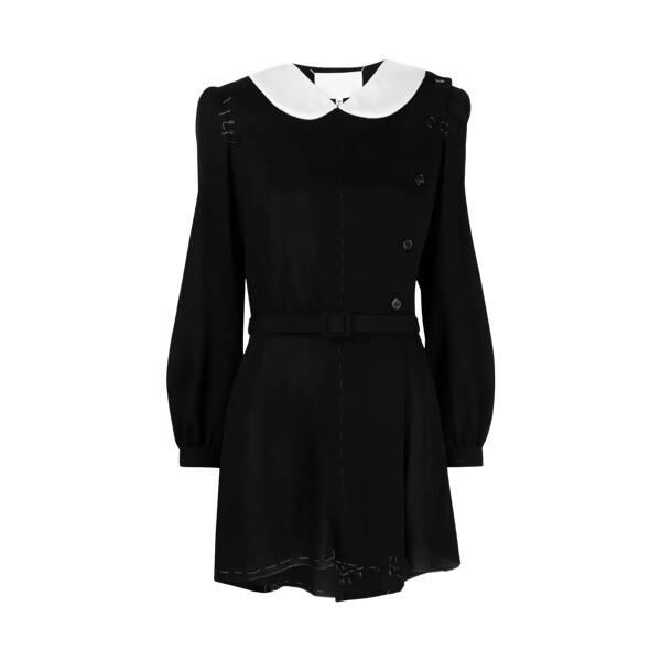 

Платье minikleid mit details 900 black 900 black Maison Margiela, черный