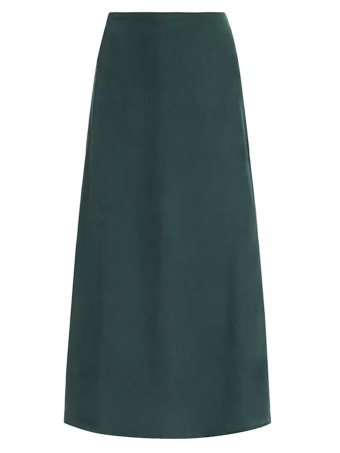 Матовая атласная юбка-комбинация Orla Splendid, цвет balsam