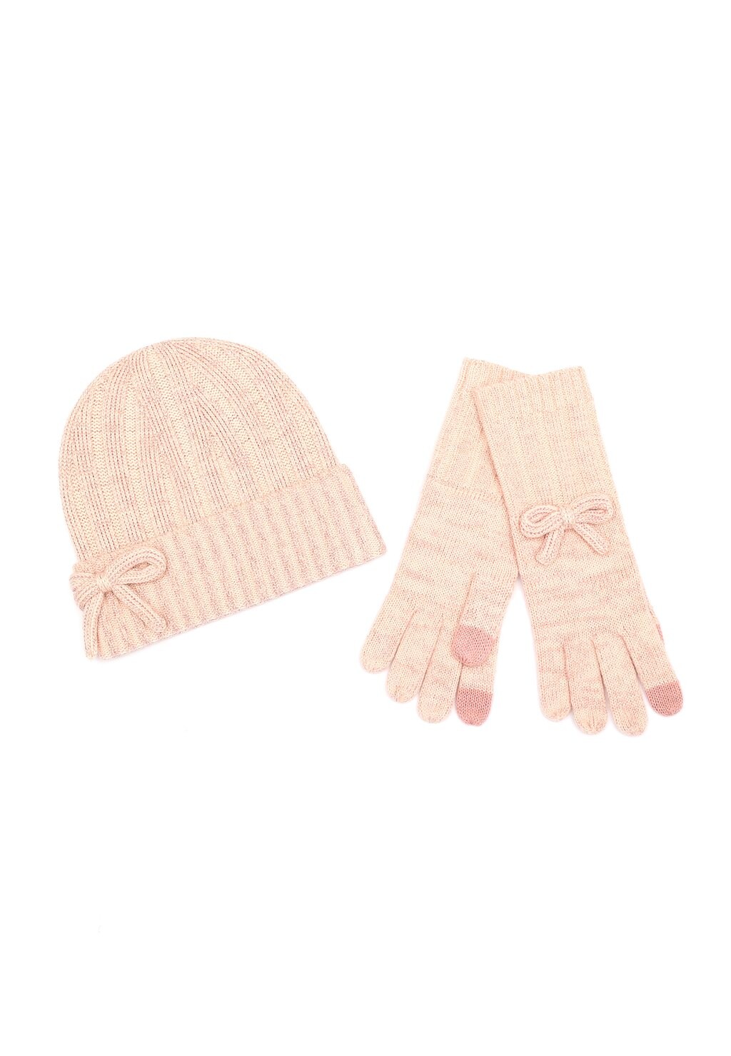 

Шапка BOW BOX SET kate spade new york, цвет light pastel pink