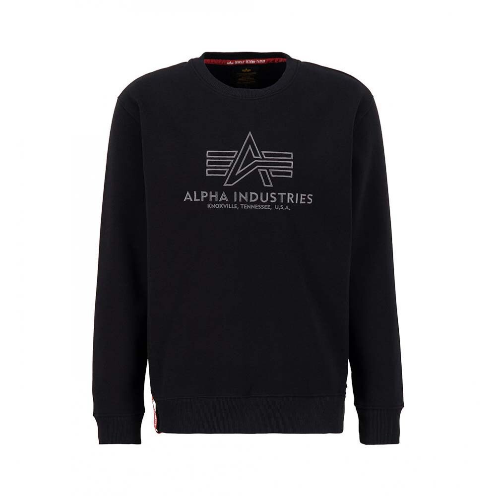

Толстовка Alpha Industries Basic Embroidery, черный