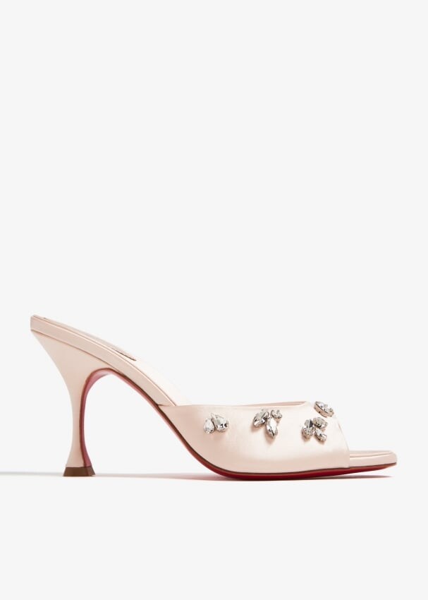 

Мюли Christian Louboutin Degraqueen 85, белый