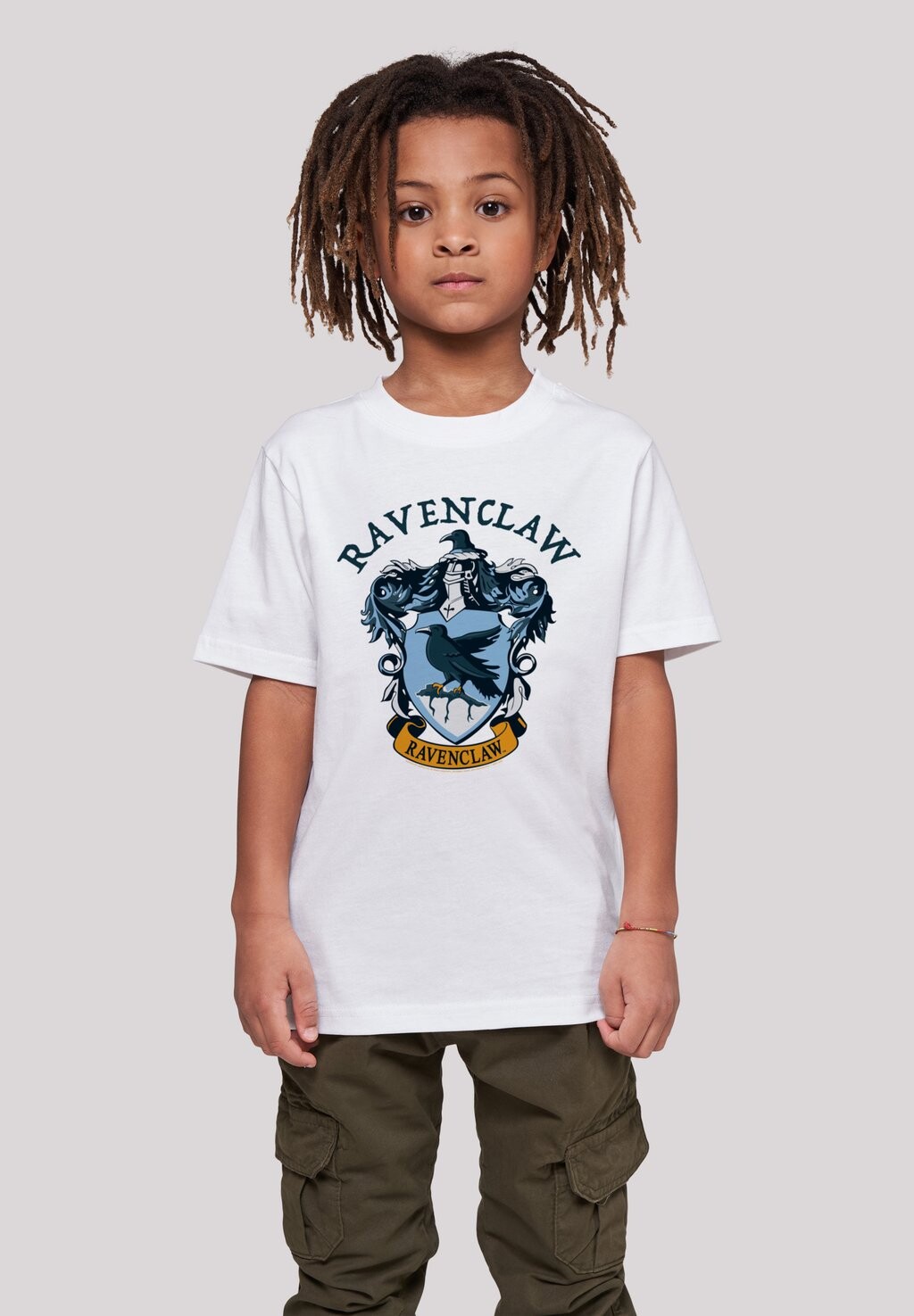 

Футболка с принтом Harry Potter Ravenclaw Crest F4NT4STIC, белый