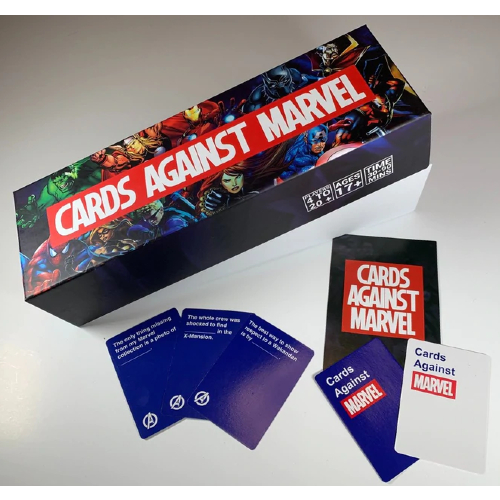 Настольная игра Cards Against Marvel игра детская настольная детективчик 1 cards