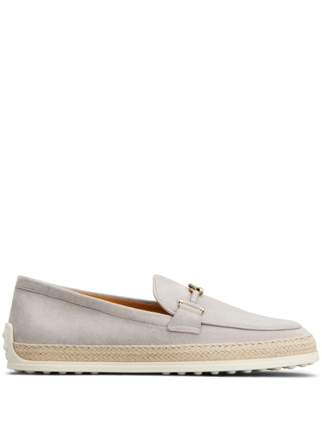 

Tod's лоферы Gomma, серый