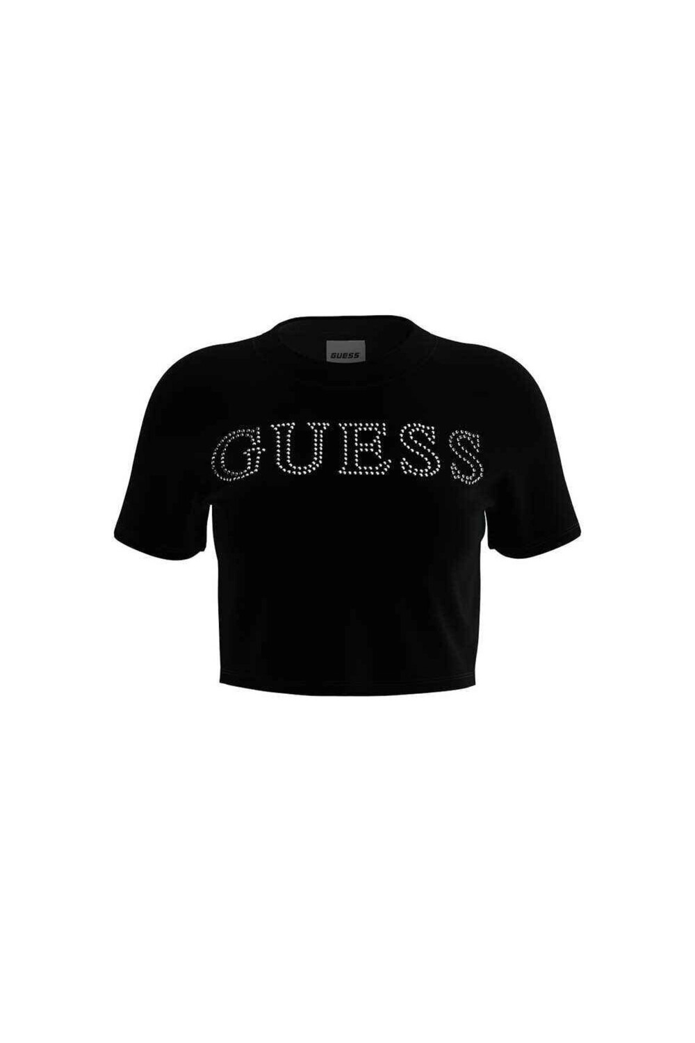 

Женская футболка свободного кроя Couture Guess, черный