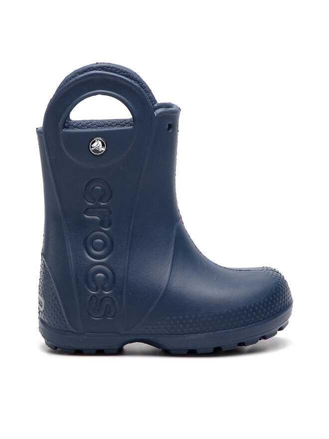 

Водоотталкивающие сапоги Crocs Handle It Rain Boot Kids, темно-синий