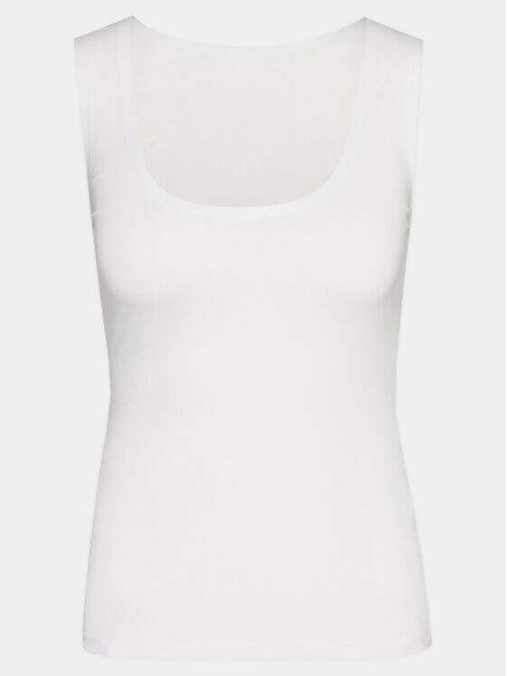 

Топ приталенного кроя Gina Tricot, белый