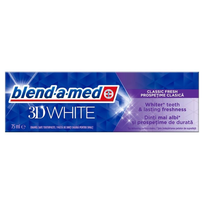 цена Blend-A-Med 3D White Зубная паста, 75 ml