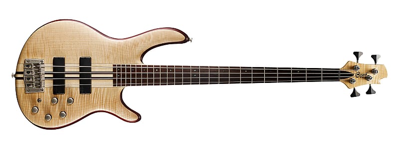 цена Басс гитара Cort Professional 4-String Bass Guitar Thru-Neck Figured Maple Top