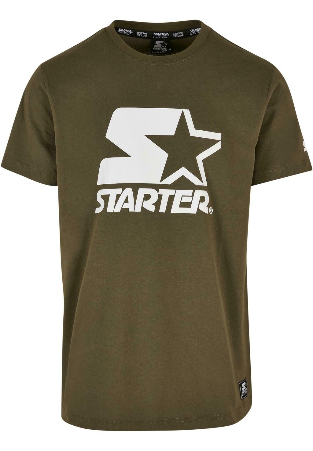 

Футболка с принтом Starter, темно-зеленый
