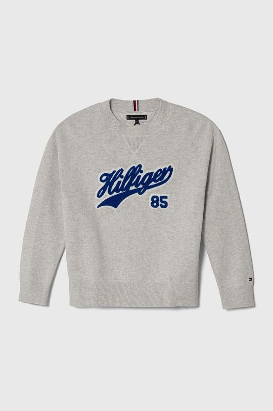 

Шерстяной свитер для мальчика Tommy Hilfiger, серый