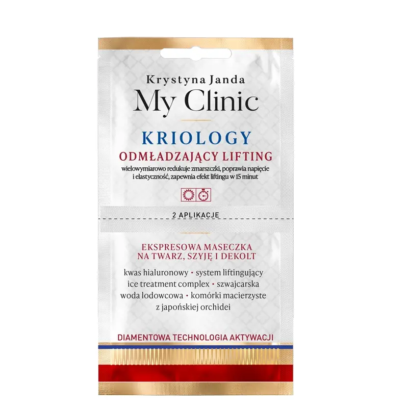 

Janda My Clinic Kriology Lifting медицинская маска, 8 ml