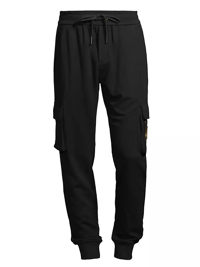 

Золотые джоггеры-карго Icon Sportswear Clemon Moose Knuckles, черный