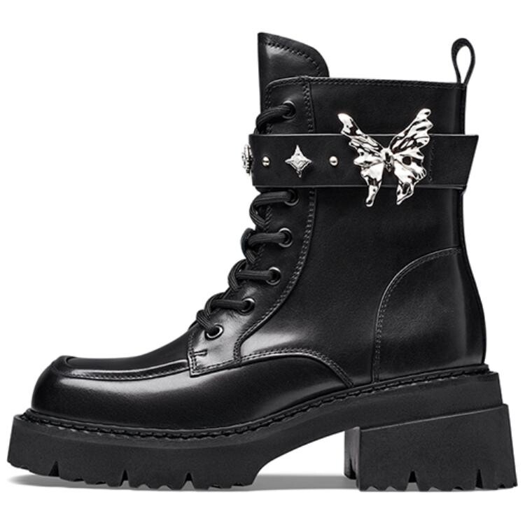 

Ботинки Martin Boot женские Kiss Kitty, цвет White cow leather (thin pile)
