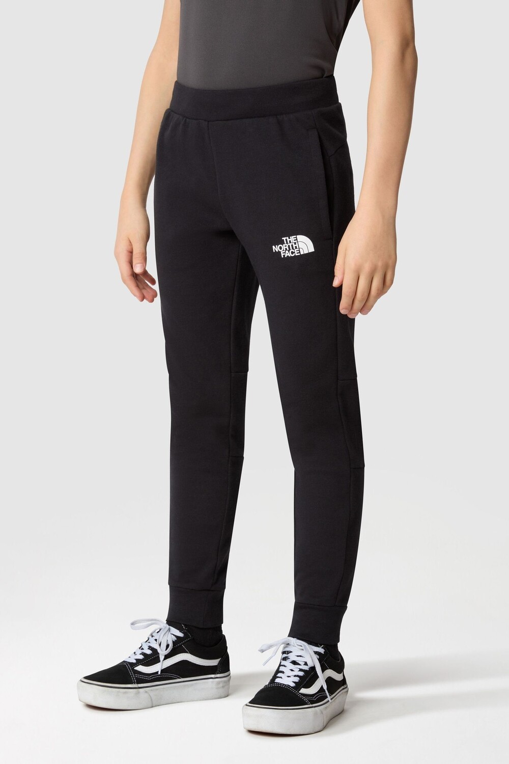 

Подростковые спортивные штаны со свободными ногами The North Face, черный