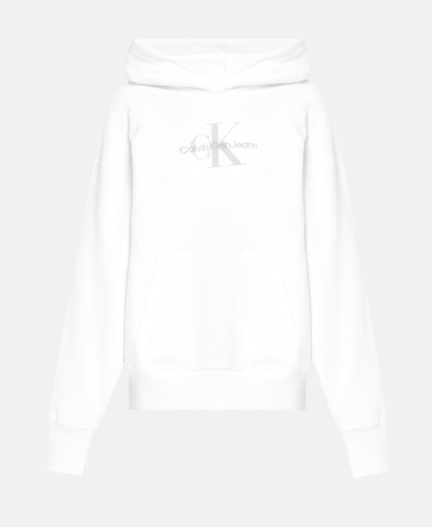 

Толстовка с капюшоном Calvin Klein, белый