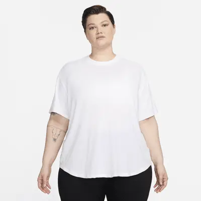 

Футболка Nike One Relaxed, белый/черный