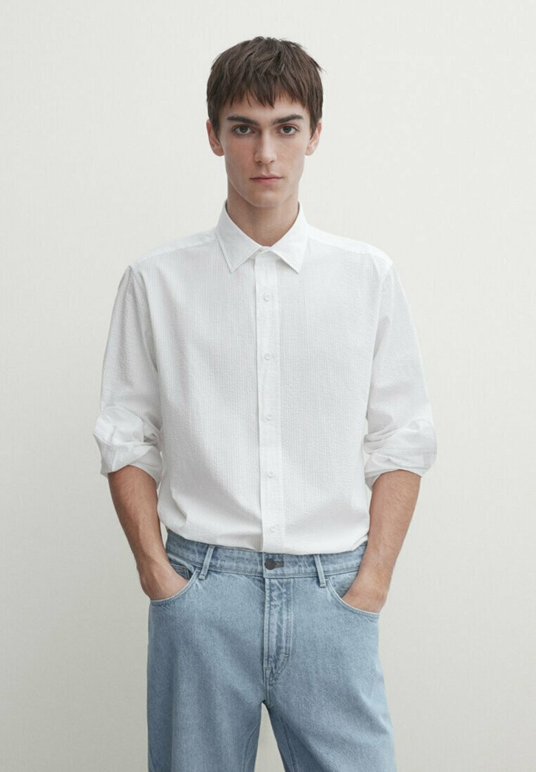 

Рубашка Massimo Dutti, белый