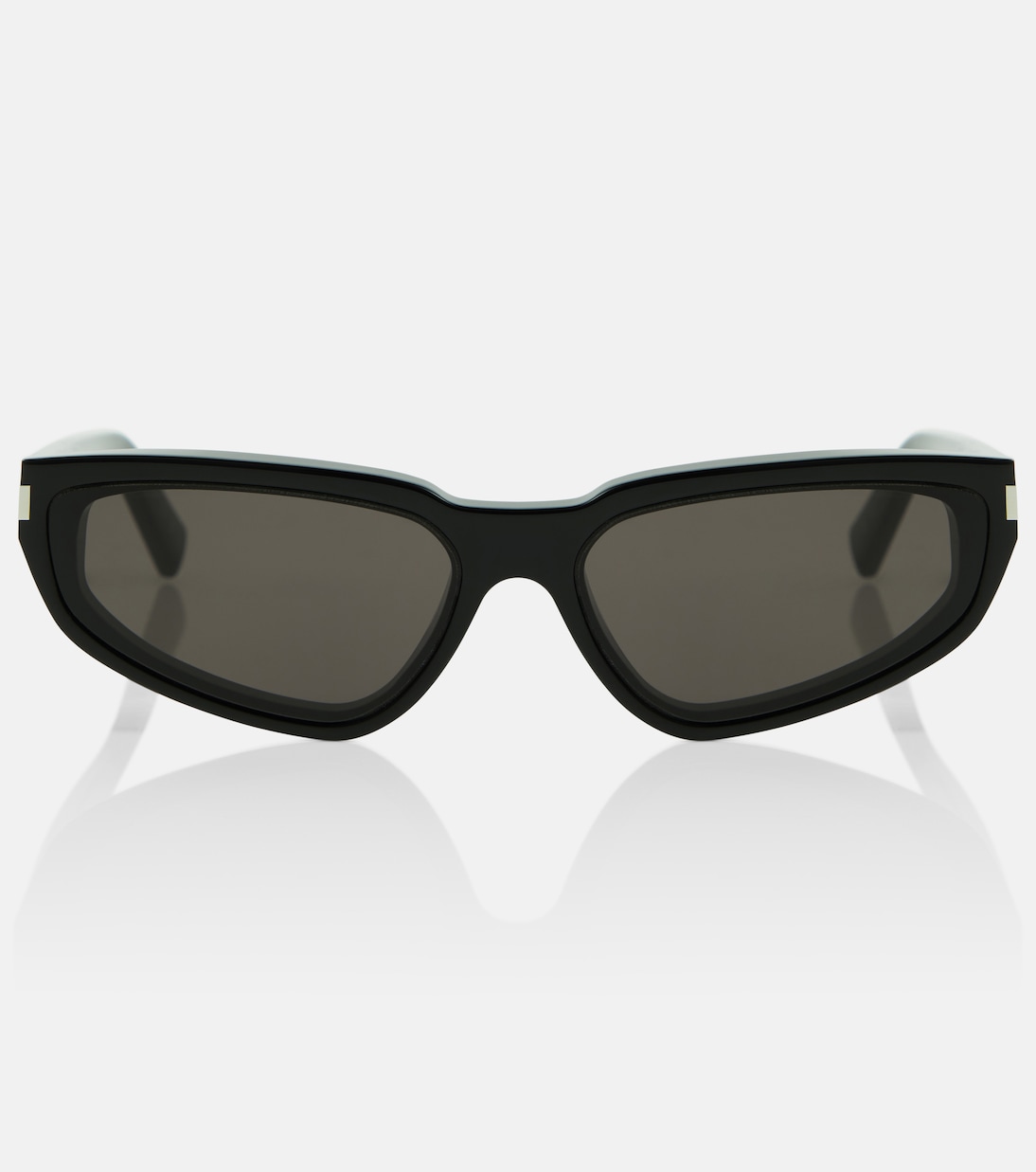 Солнцезащитные очки «кошачий глаз» sl 634 nova Saint Laurent, черный