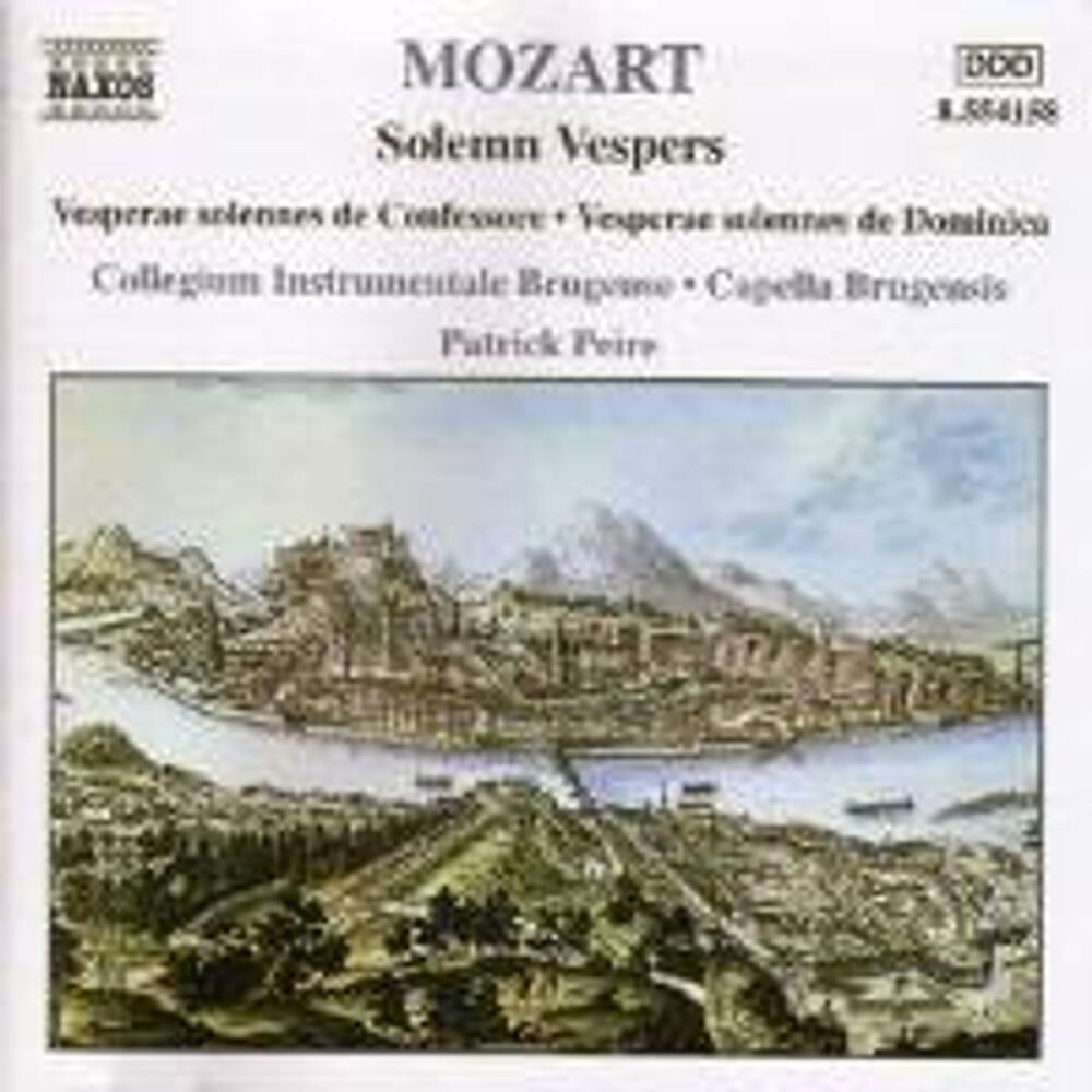 

Диск CD Mozart: Dixit Dominus & Magnificat (K.193) / Solemn Vespers - Wolfgang Amadeus Mozart, Patrick Peire, Collegium Instrumentale Brugense, Cappella Brugensis