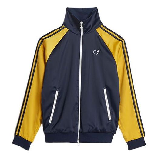 цена Куртка adidas originals x HUMAN MADE Crossover Casual reversible Athletics Sports Jacket Colorblock, цвет colorblock