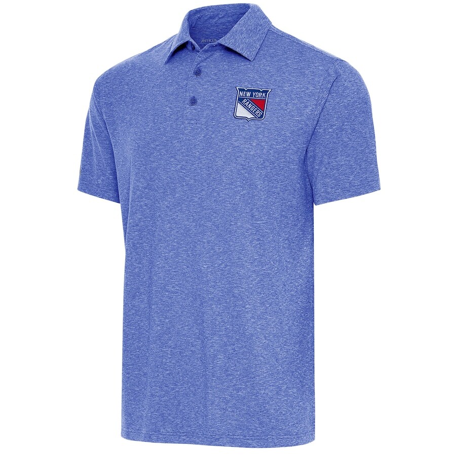 

Поло с коротким рукавом Antigua New York Rangers, роял