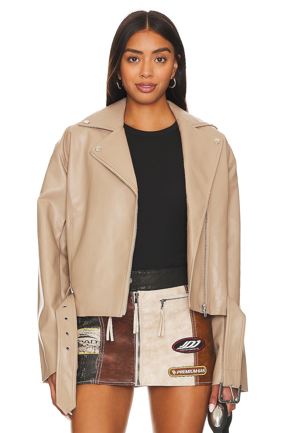 

Куртка Lovers and Friends Daxton Faux Leather, цвет Beige Neutral